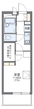 岸和田駅 徒歩3分 3階の物件間取画像